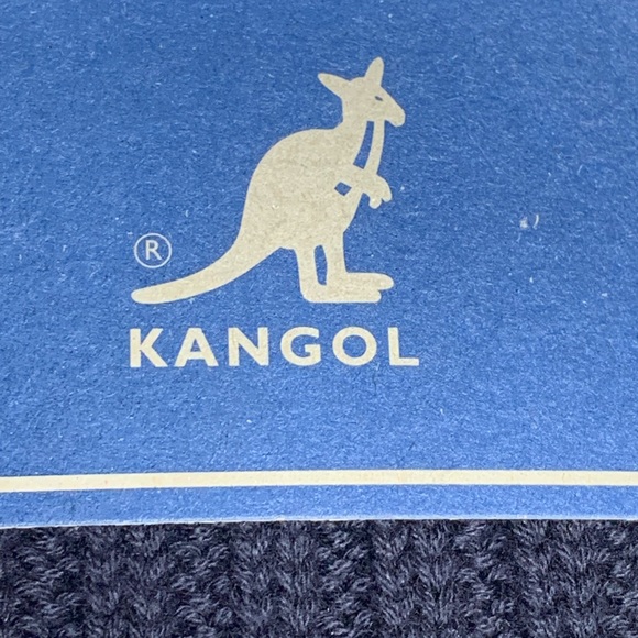 Kangol Navy Rib Panel Scarf - Picture 4 of 8